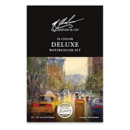 M. Graham Artists' Watercolor - Intermediate Set of 10, 15 ml tubes