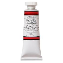 M. Graham Artists' Watercolor - Cadmium Red Deep, 15 ml tube
