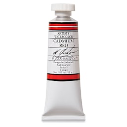 M. Graham Artists' Watercolor - Cadmium Red, 15 ml Tube