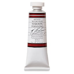 M. Graham Artists' Watercolor - Maroon Perylene, 15 ml Tube
