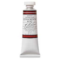 M. Graham Artists' Watercolor - Quinacridone Rust, 15 ml tube