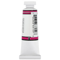 M. Graham Artists' Watercolor - Quinacridone Magenta, back of 15 ml Tube