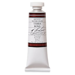 M. Graham Artists' Watercolor - Terra Rosa, 15 ml Tube