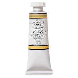 M. Graham Artists' Watercolor - Naples Yellow, 15 ml Tube