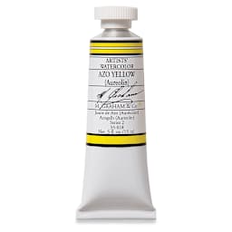M. Graham Artists' Watercolor - Azo Yellow, 15 ml Tube
