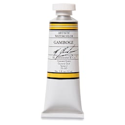 M. Graham Artists' Watercolor - Gamboge, 15 ml tube