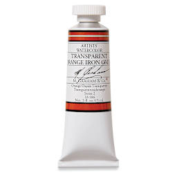 M. Graham Artists' Watercolor - Transparent Orange Oxide, 15 ml Tube