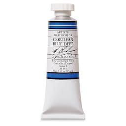 M. Graham Artists' Watercolor - Cerulean Blue Deep, 15 ml Tube