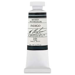 M. Graham Artists' Watercolor - Indigo, 15 ml Tube