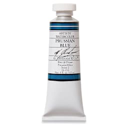 M. Graham Artists' Watercolor - Prussian Blue, 15 ml Tube