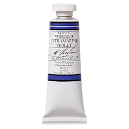 M. Graham Artists' Watercolor - Ultramarine Violet, 15 ml Tube