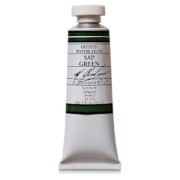 M. Graham Artists' Watercolor - Sap Green Permanent, 15 ml Tube