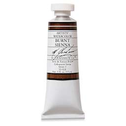 M. Graham Artists' Watercolor - Burnt Sienna, 15 ml Tube