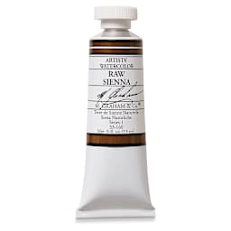 M. Graham Artists' Watercolor - Raw Sienna, 15 ml tube