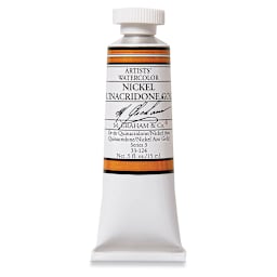 M. Graham Artists' Watercolor - Nickel Quinacridone Gold, 15 ml Tube