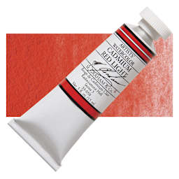 M. Graham Artists' Watercolor - Cadmium Red Light, 15 ml Tube and swatch