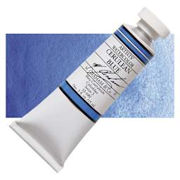 M. Graham Artists' Watercolor - Cerulean Blue, 15 ml Tube and swatch