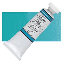 M. Graham Artists' Watercolor - Cobalt Teal, 15 ml Tube and swatch