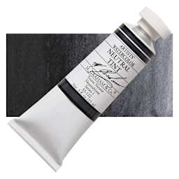 M. Graham Artists' Watercolor - Neutral Tint, 15 ml tube and swatch