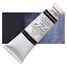 M. Graham Artists' Watercolor - Payne's Gray, 15 ml tube and swatch
