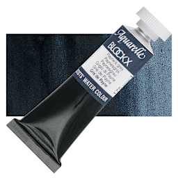 Blockx Artists' Watercolor - Payne's Gray, 15 ml tube and swatch