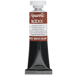 Blockx Artists' Watercolor - Transparent Mars Red, 15 ml Tube