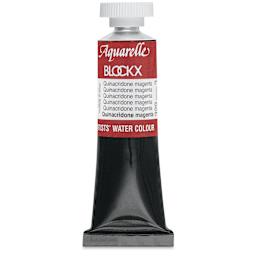 Blockx Artists' Watercolor - Quinacriadone Magenta, 15 ml Tube