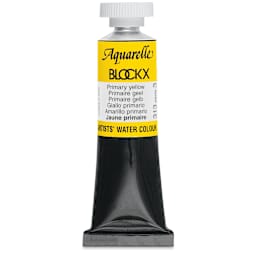 Blockx Artists' Watercolor - Primary Yellow, 15 ml Tube