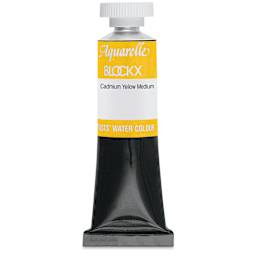 Blockx Artists' Watercolor - Cadmium Yellow Medium, 15 ml tube