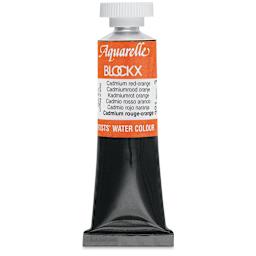 Blockx Artists' Watercolor - Cadmium Red Orange, 15 ml tube