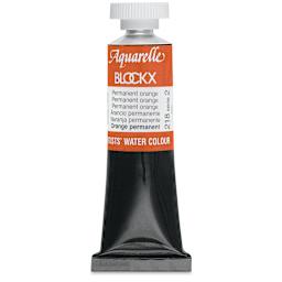 Blockx Artists' Watercolor - Permanent Orange, 15 ml Tube