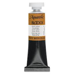 Blockx Artists' Watercolor - Gold Ochre, 15 ml Tube
