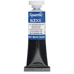 Blockx Artists' Watercolor - French Ultramarine Blue Light, 15 ml Tube