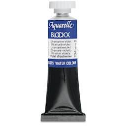 Blockx Artists' Watercolor - Ultramarine Violet, 15 ml tube