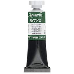 Blockx Artists' Watercolor - Blockx Green, 15 ml Tube