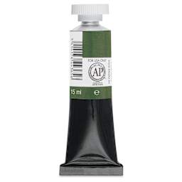 Blockx Artists' Watercolor - Olive Green, 15 ml Tube back