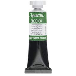 Blockx Artists' Watercolor - Chrome Green, 15 ml Tube