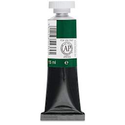 Blockx Artists' Watercolor - Permanent Green, 15 ml Tube back