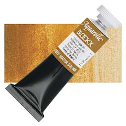 Blockx Artists' Watercolor - Italian Earth, 15 ml tube and swatch