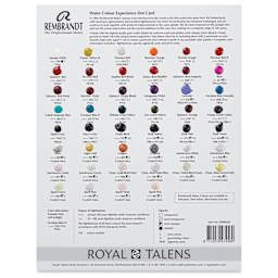 Rembrandt Artist Watercolor Dot Card - Experience Kit dot card