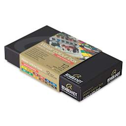 Rembrandt Artists' Watercolor Sets - Mono Pigmented Set of 12 Pans