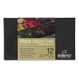 Rembrandt Artists' Watercolors - Set of 12 Pans
