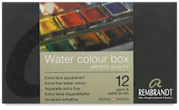 Rembrandt Watercolor 12 pc Half Pan Set - front of package