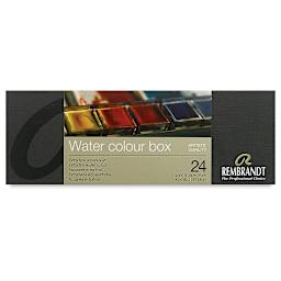 Rembrandt Watercolor 24 pc Half Pan Set - front of package