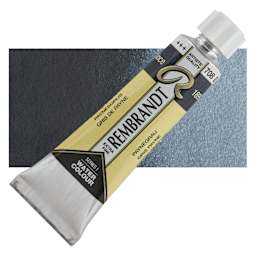 Rembrandt Artist Watercolor - Payne's Gray, 10 ml Tube and swatch