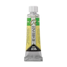 Rembrandt Artist Watercolors - Permanent Yellow Green, 10 ml tube