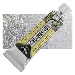Rembrandt Artist Watercolor - Chameleon Blue Green Gold, 10 ml tube and swatch