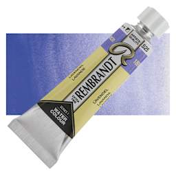 Rembrandt Artist Watercolor - Lavender, 10 ml tube and swatch
