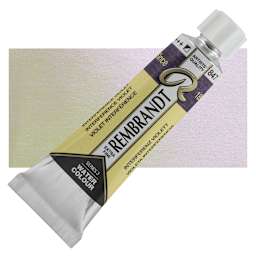 Rembrandt Artist Watercolor - Interference Violet, 10 ml tube and swatch