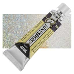 Rembrandt Artist Watercolor - Chameleon Red Violet Blue, 10 ml tube and swatch